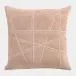 Crossroads Taupe Suede Pillow