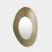 Saturn Antique Gold Mirror Medium