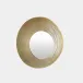 Saturn Antique Gold Mirror Small