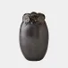 Sand Dollar Black Vase Large