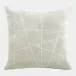 Crossroads Gray Suede Pillow