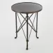 Directoire Table Iron/Black Granite