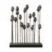 Poppy Pod Sculpture Multi Iron