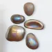 S/5 Glass Wall Gems Metallic (Set of 5 )