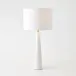 Pinnacle Marble Lamp - White