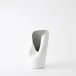 Avian Vase Cream/Grey Small
