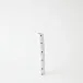 Spotted Tube Vase White w/Black Spots S