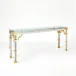Tri Column Console Table