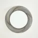 Whip Wire Mirror Iron/Braised Brass
