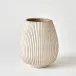 Vertical Ribbed Vase Small