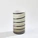 Twirl Vase Amber/White Small