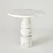 Cargo Table Banswara White Marble