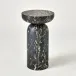 Tumble Accent Table Golden Portoro Marb