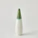 Furrow Taper Vase Emerald Small