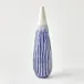 Furrow Taper Vase Cobalt Large