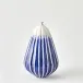 Furrow Vase Cobalt Small