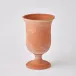 Villa Chalice Vase Terracotta Small