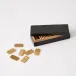 Boxed Bone Domino Set Black