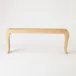 Sliced Cabriole Console Oak