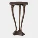 Ayala Leg Bronze Side Table