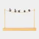 Birds on a Wire Gold Leaf