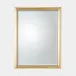 Bennett Brass Rectangular Mirror
