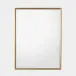 Reeves Brass Rectangular Mirror