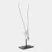 Gemsbok Matte White Skull Sculpture