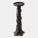 Melting Black Pillar Candle Holder