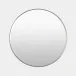 Vivid Clear Round Mirror