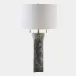 Rory Gray Marble Column Lamp