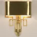 Torch Sconce Antique Brass HW