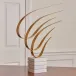 Swoosh Sculpture Gold