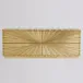 Linenfold Cabinet Brass