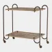 Blade Bronze Bar Cart