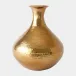 Picanos Gold Hammered Vase