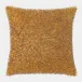 Miriam Golden Beaded Shag Pillow