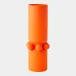 Hera Orange Vase 21"H x 8"W x 8"D