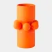 Hera Orange Vase 14"H x 9"W x 9"D