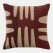 Carthago Pass-Cinnabar Beaded Pillow