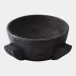 Rafi Ebonized Dome Bowl 6"H x 17"W x 17"D