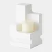 La Structure White Pillar Holder