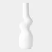 Crooked White Vase
