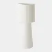 Torcia Tall Ribbed Top Vase 22"H x 9"W x 9"D