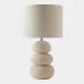 Anna Beige Ceramic Lamp