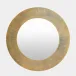 Loretta Brass Round Mirror Large