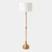 Gear Antique Brass Floor Lamp