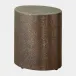 Arwen Champagne Texture Drum Table Small