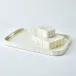 Super Ellipse Box and Tray - White Bone