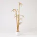 Bamboo Sculpture Gold Leaf